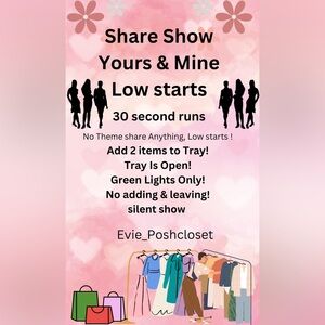 Share Show Event Flyer